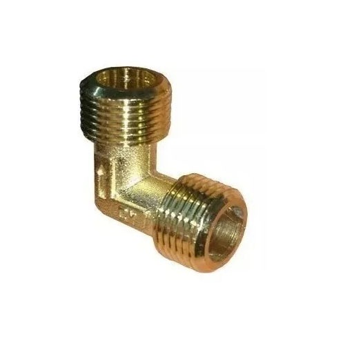 Conector de cilindro 3/8x3/8 para compresor de aire (codo)