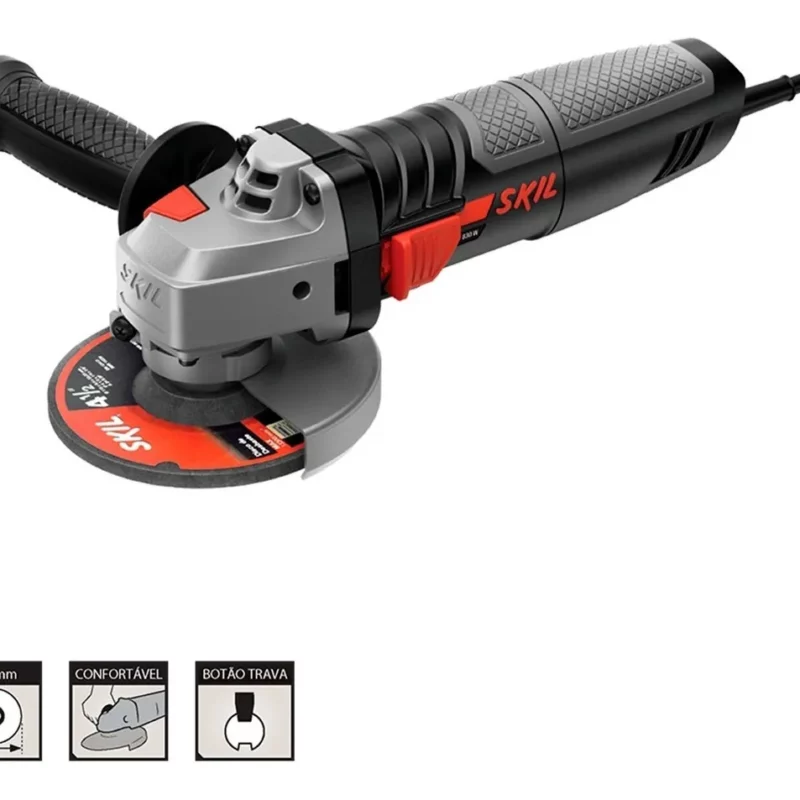 Amoladora Angular Skil 9004jt 830w 115mm + 5 Discos De Corte - Image 3