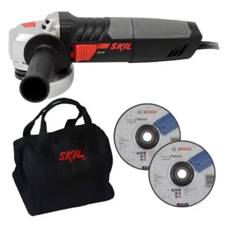 Amoladora Angular Skil 9004jv 830w 115mm + Bolso + Discos