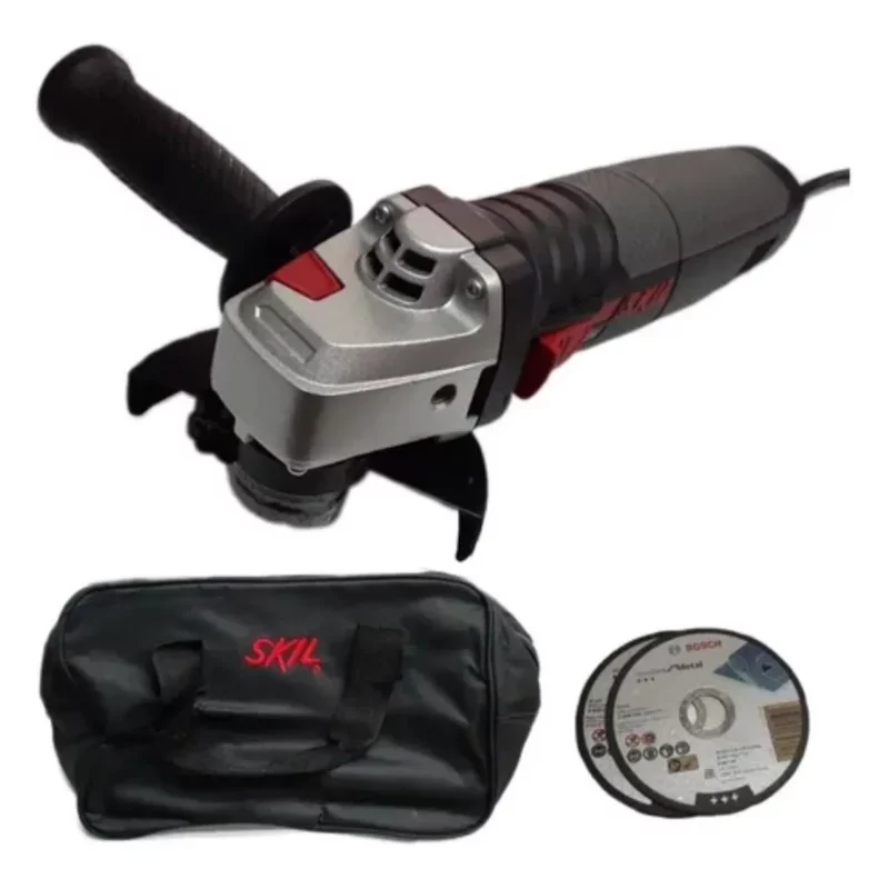 Amoladora Angular Skil 9004jv 830w 115mm + Bolso + Discos - Image 5