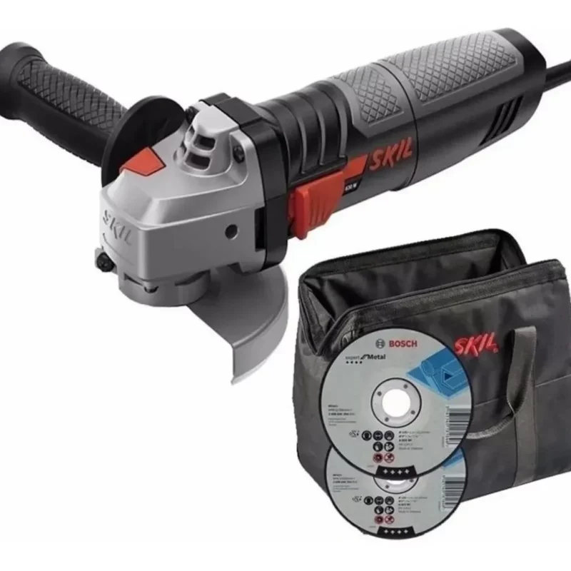 Amoladora Angular Skil 9004jv 830w 115mm + Bolso + Discos - Image 6