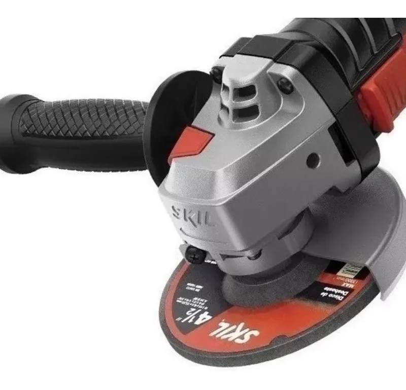 Amoladora Angular Skil 9004jv 830w 115mm + Bolso + Discos - Image 4