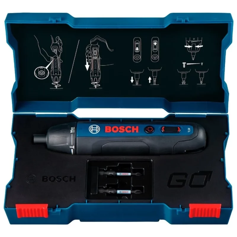 Atornillador Inalámbrico Batería Bosch Go 3,6v Torque Elect - Image 4