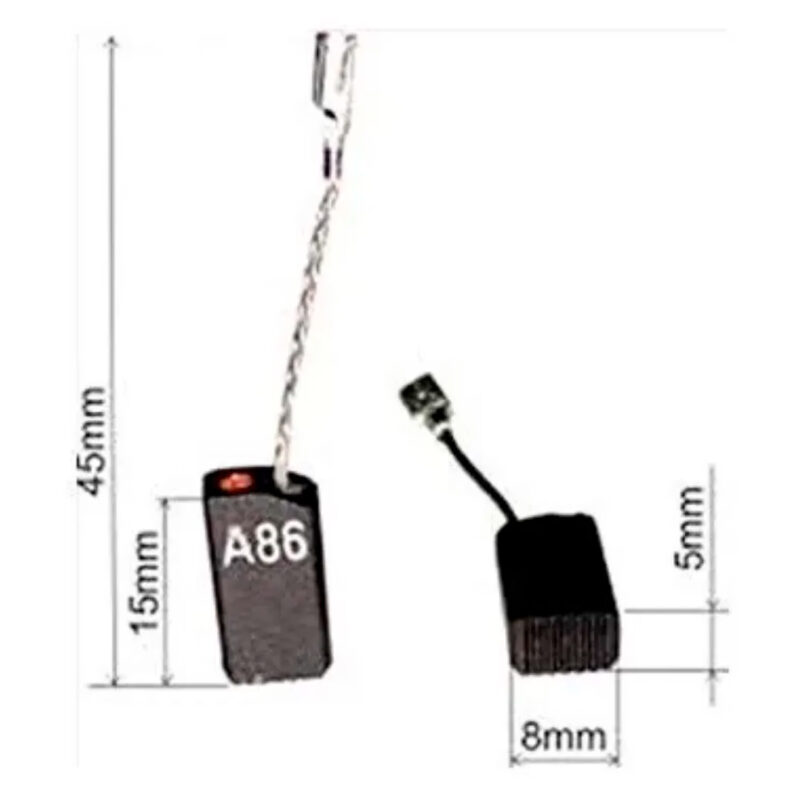 Carbones Originales Bosch Para Amoladora Gws 6-115 (1375) - Image 2