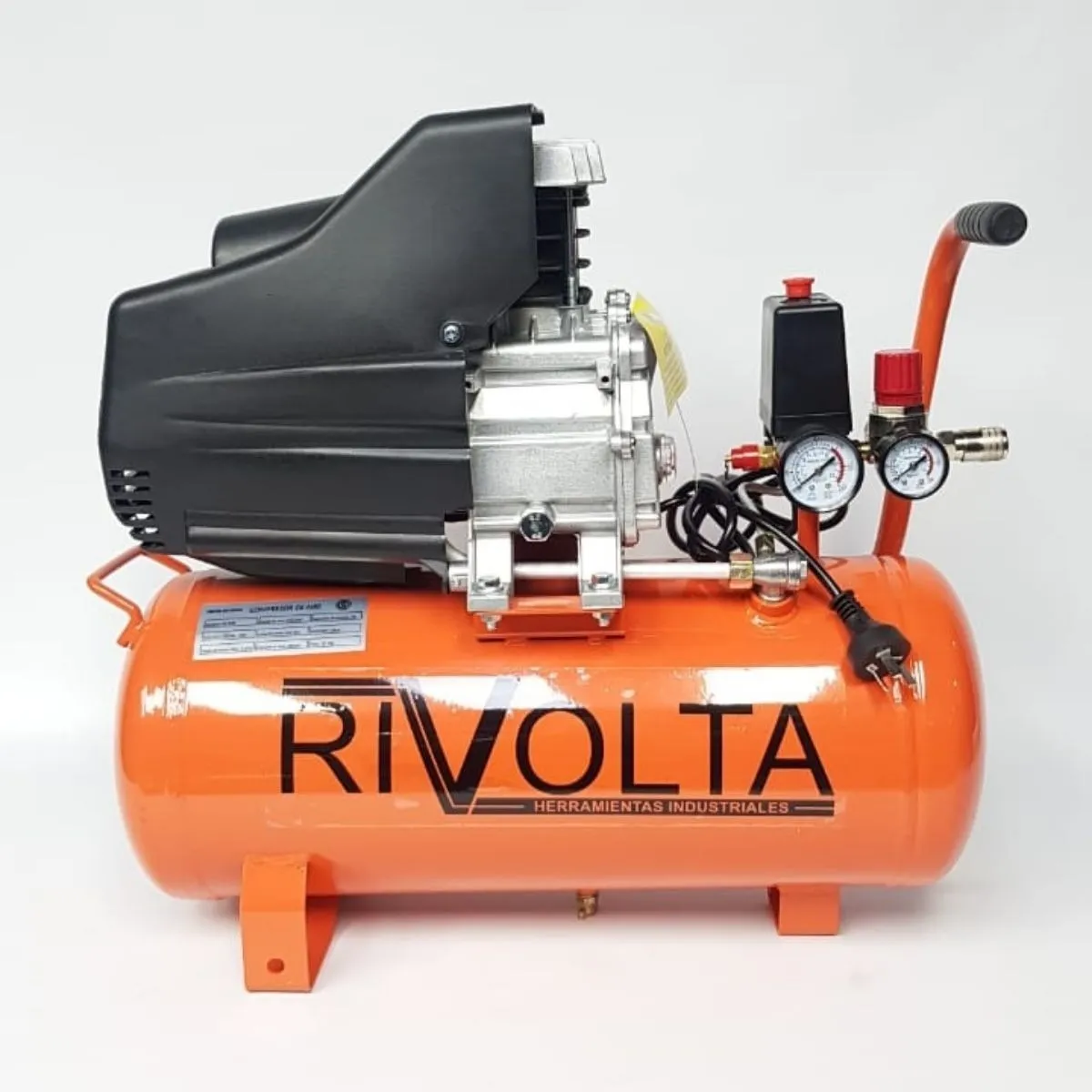 Compresor De Aire Eléctrico Rivolta 2hp Monofásico 220v 24 litros