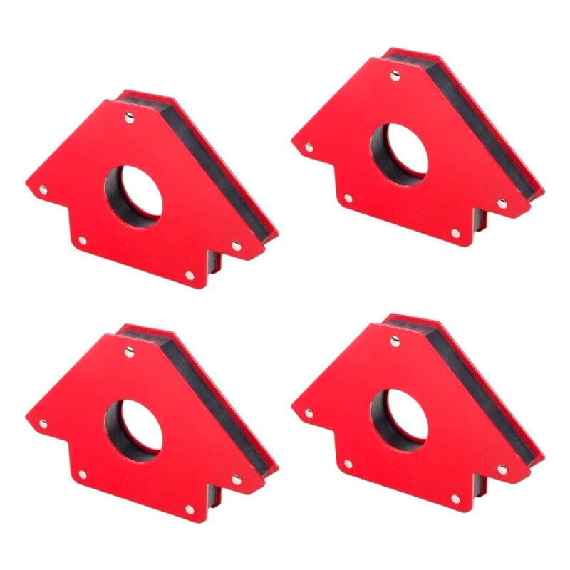 Cuatro Escuadras Magnética 4'' Pulgadas 22kg P/ Soldadura X4