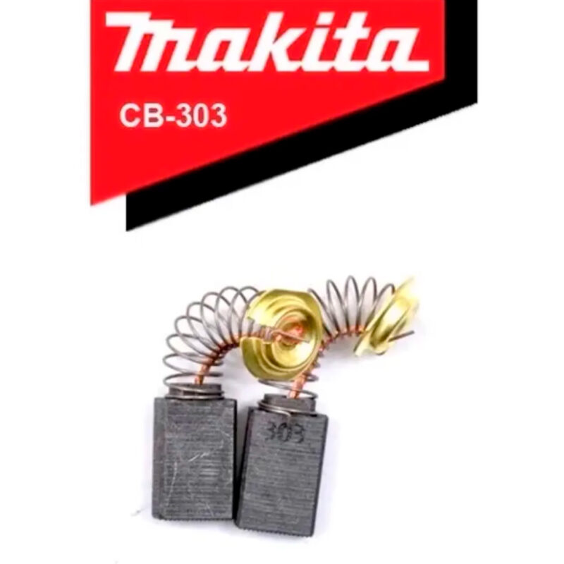 Juego De Carbones Escobillas Makita Cb-303 Original - Image 2