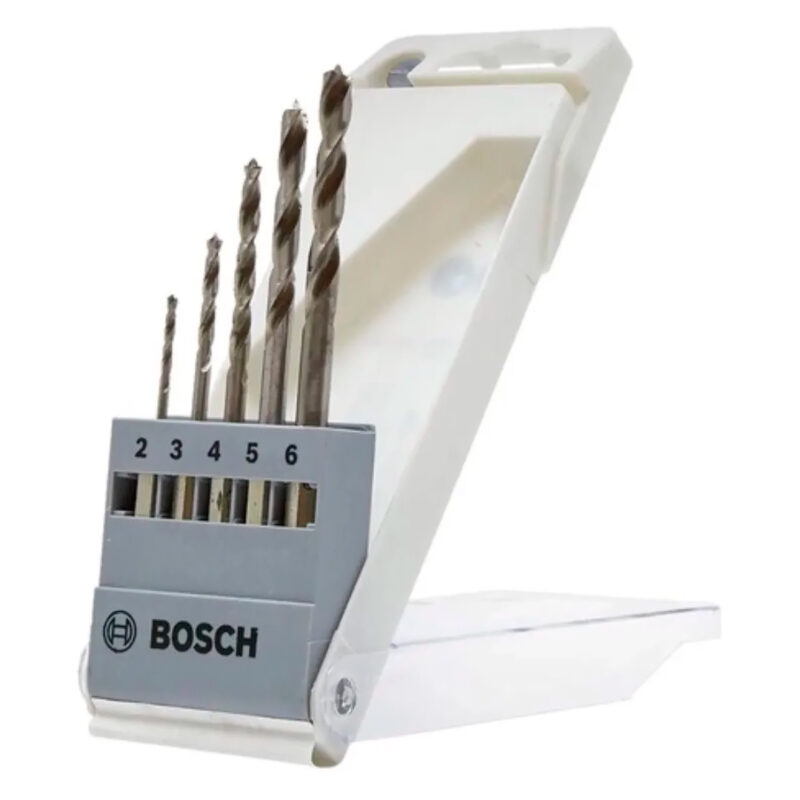 Set De Mechas Metal 2-3-4-5-6 Mm Bosch Hexagonal