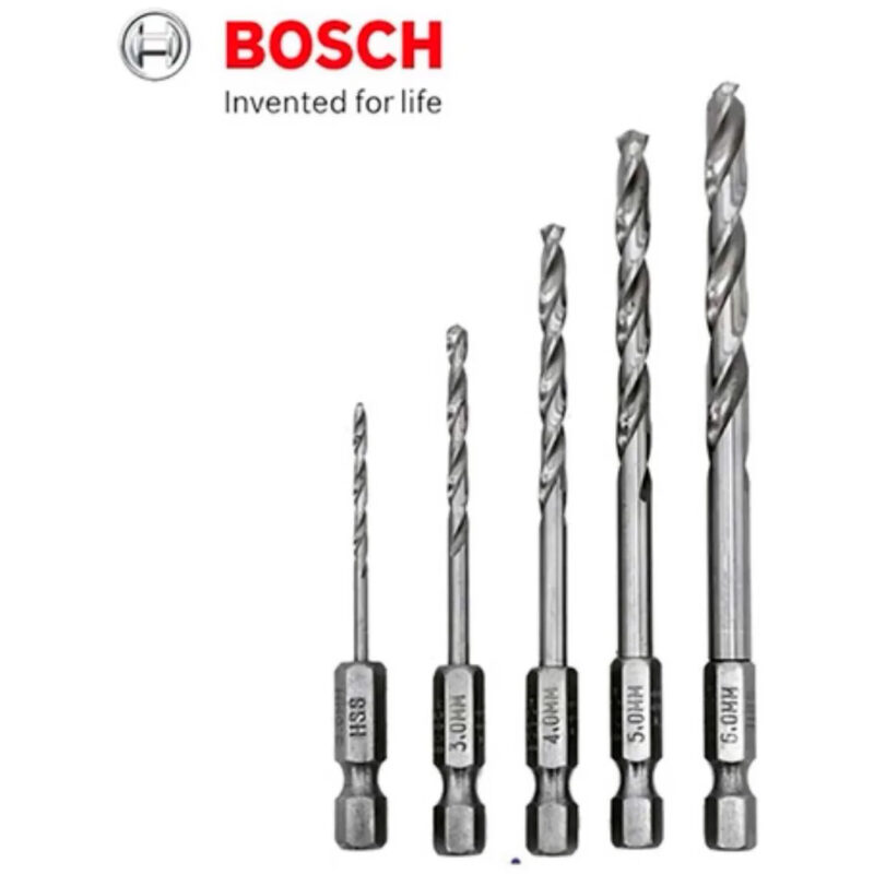Set De Mechas Metal 2-3-4-5-6 Mm Bosch Hexagonal - Image 4