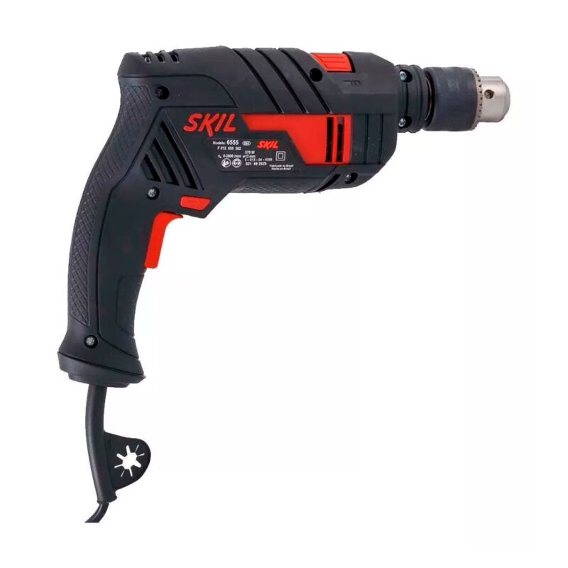 Taladro Percutor Eléctrico De 13mm Skil 6555 570w 220v - Image 4