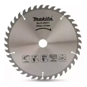 Disco De Sierra 235 Mm Makita D-03377 40 Dientes Madera