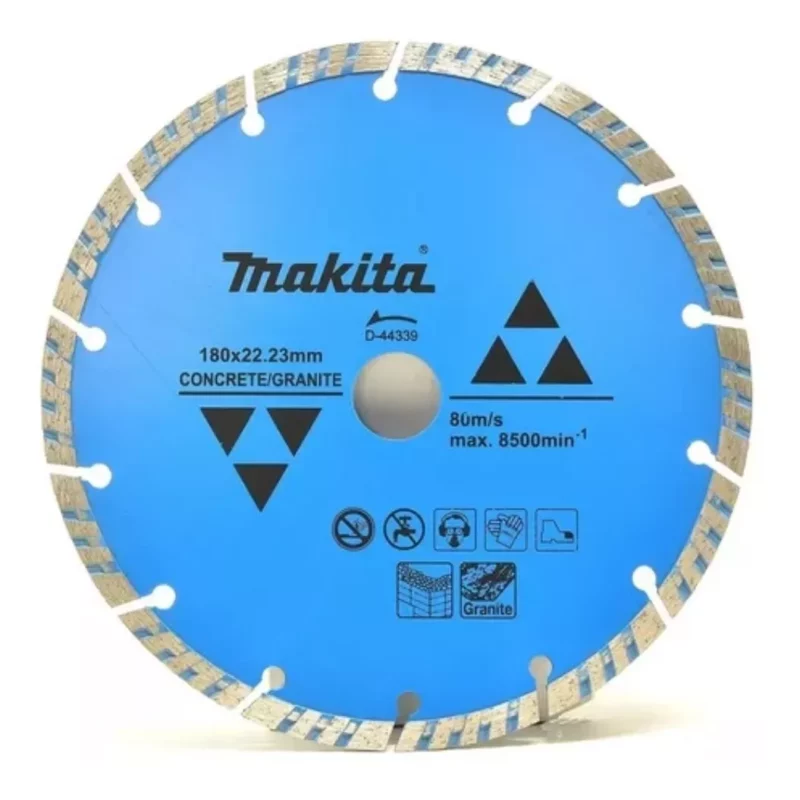 Disco Diamantado Makita Turbo 180mm D-44339 Granito Concreto
