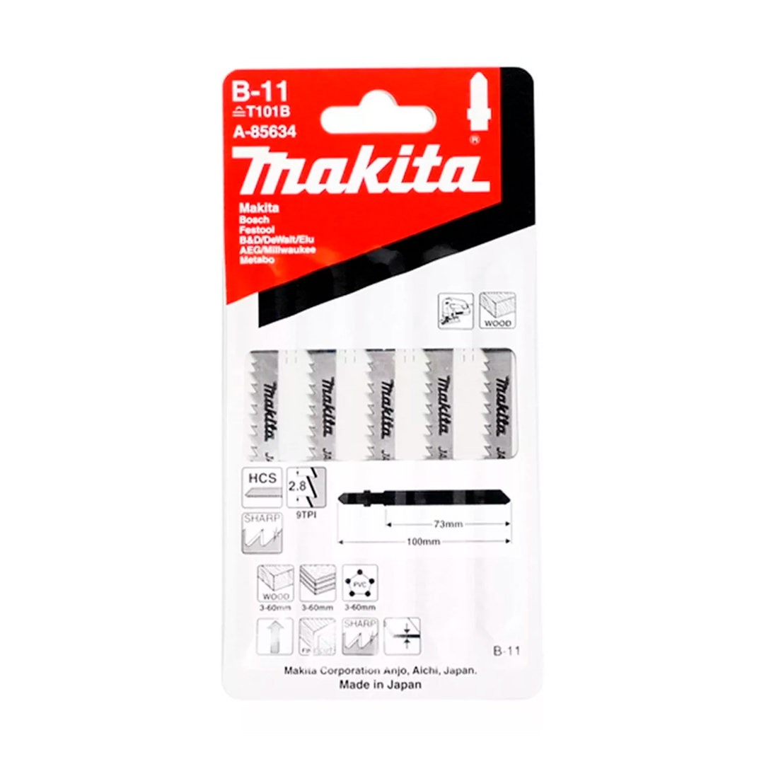 Makita A-85640 hojas sierra de calar madera B-12 80mm » Pro Ferretería