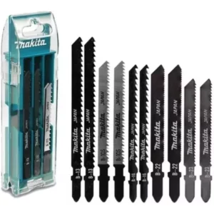 Set 10 Hojas De Sierra Caladora Madera Metal Makita B-44410