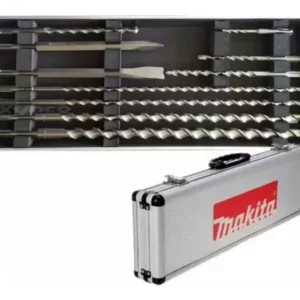 Juego De Mechas Y Cinceles 10 Piezas Sds Plus Makita D-19174