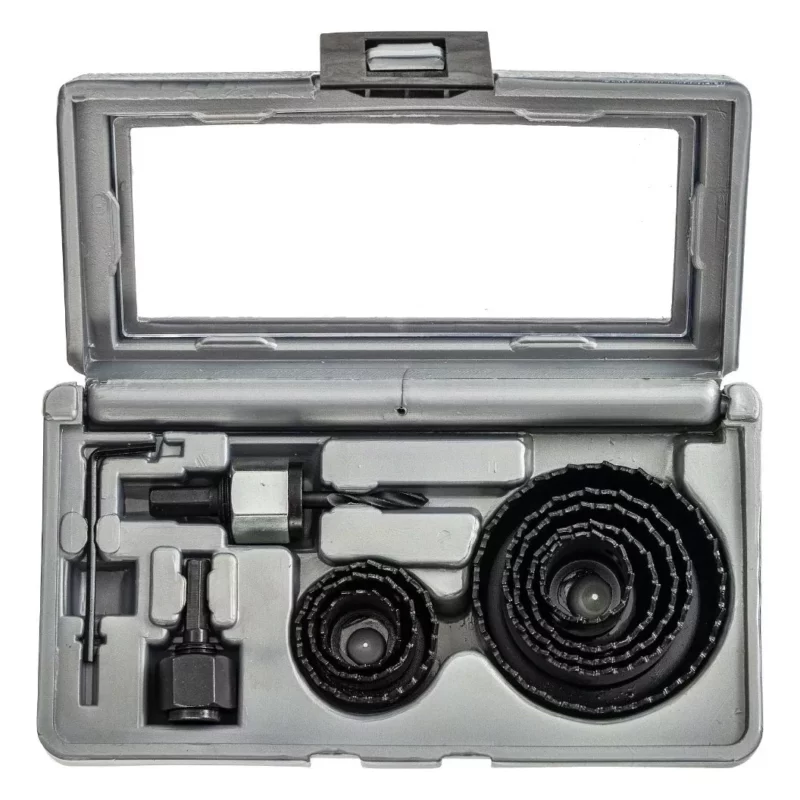 Taladro Percutor Bosch Gsb 550 Re + Kit De Sierras Copa 11pz - Image 3