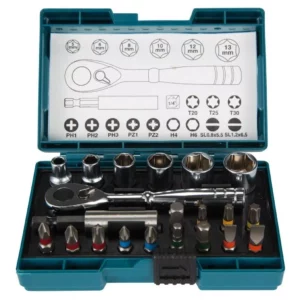 Juego De Tubos Crique Makita B-54081 Puntas Torx 21 Piezas