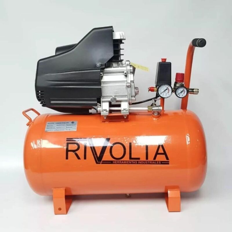 Compresor De Aire Rivolta 2hp 50 Litros C/ Acople Rápido