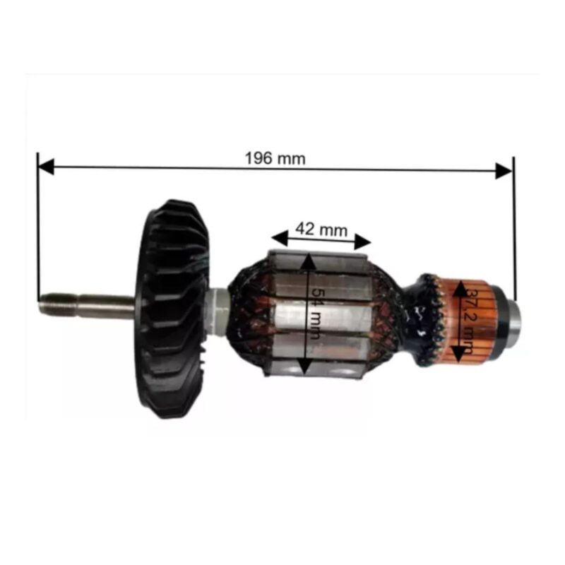 Inducido Rotor Bobina Amoladora Bosch Gws 20-180/230