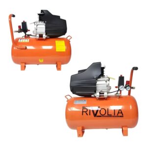 Compresor De Aire Rivolta 2hp 50 Litros C/ Acople Rápido