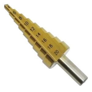 Mecha Escalonada Makita D-40129 4 A 20mm Metal Dorada