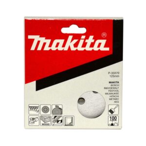 Disco De Lija De 125mm Makita G100x10u. Bo5030-bo5040 P33370