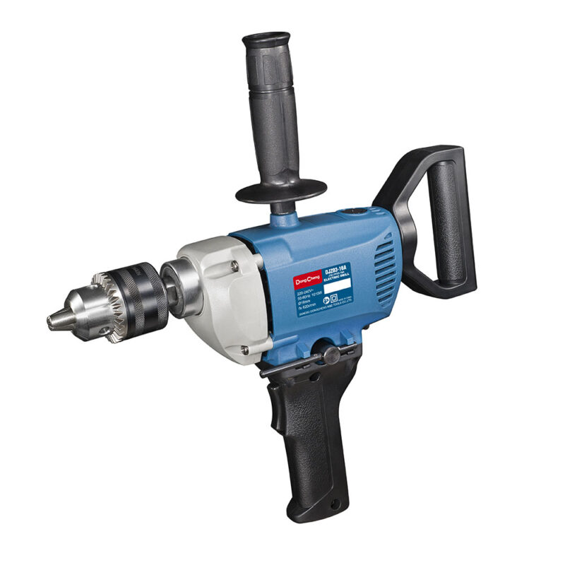 Taladro Eléctrico Dong Cheng Djz03-16a | 1010w 620rpm Color Azul Frecuencia 50hz