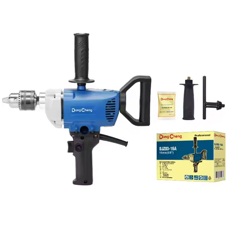 Taladro Eléctrico Dong Cheng Djz03-16a | 1010w 620rpm Color Azul Frecuencia 50hz - Image 6